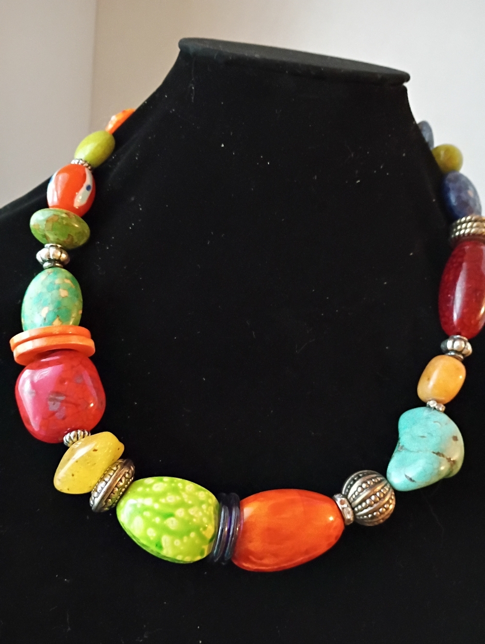 Outstanding Statement Necklace, Possibly Vintage